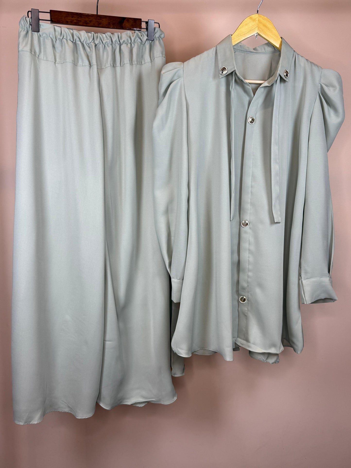 ELEGANT LIGHT PASTEL CO-ORD SET OR-117