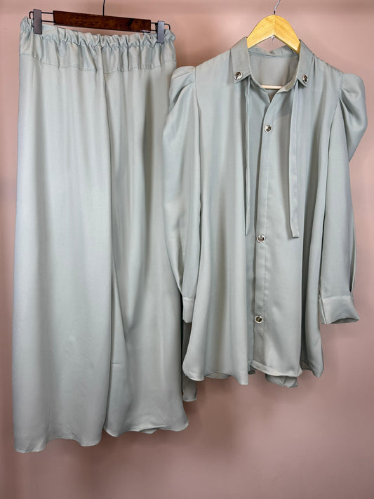 ELEGANT LIGHT PASTEL CO-ORD SET OR-117